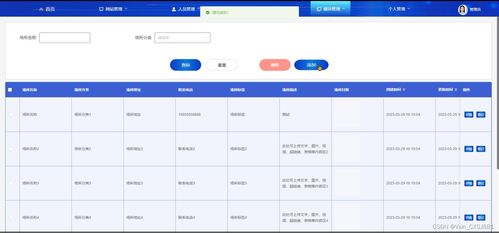 SSM街道社区服务场所管理系统 设计与实现
